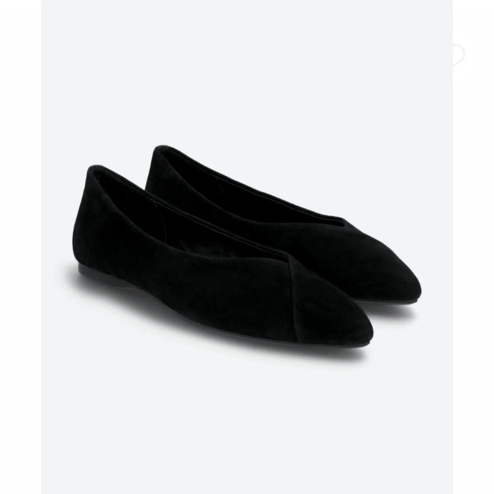 Birdies Suede Goldfinch Flats